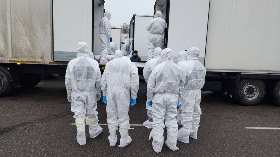 Россия ва Украина ҳалок бўлган аскарлар жасадини алмашди