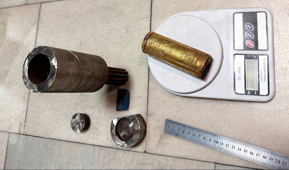 В Андижане задержан гражданин, пытавшийся вывезти золотые слитки весом около 8 кг