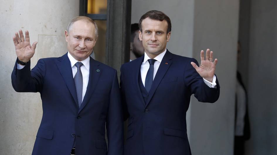 Makron Yevropani Putin bilan muloqotni qayta boshlashga chaqirdi