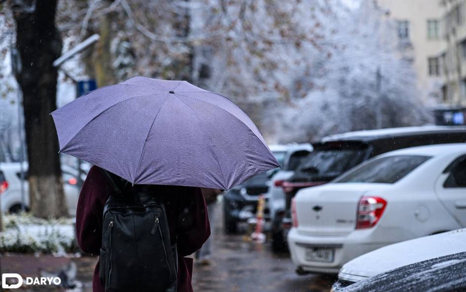 “O‘zgidromet” 22-dekabrda qaysi hududlarda qor yog‘ishini e’lon qildi
