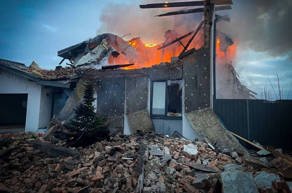 Rossiya Ukrainaga yoppasiga hujum qildi. Qurbonlar bor