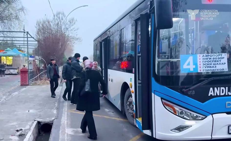 Andijon shahrida ham avtobuslarda naqd pul qabul qilish to‘xtatiladi