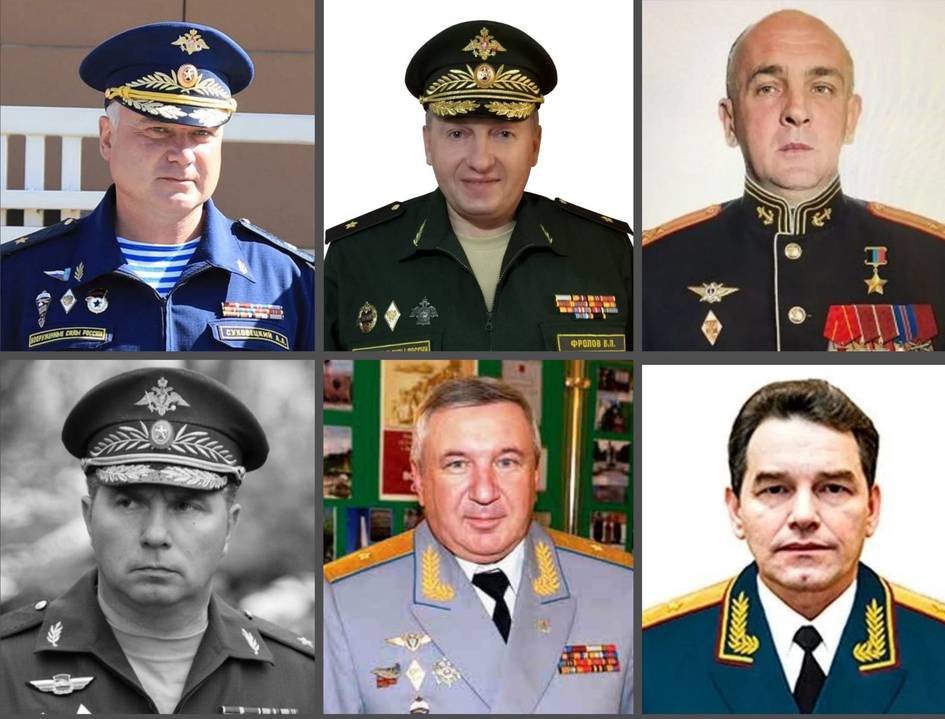 Urush qurbonsiz bo‘lmaydi – Rossiya Ukrainaga bostirib kirgandan so‘ng halok bo‘lgan yoki o‘ldirilgan rus generallari