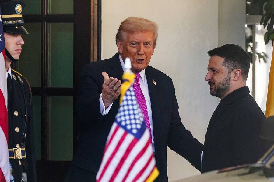 Zelenskiy Tramp bilan uchrashuvda tinchlik rejasi bo‘yicha kelishmovchiliklarni bartaraf etishni maqsad qilgan — WSJ