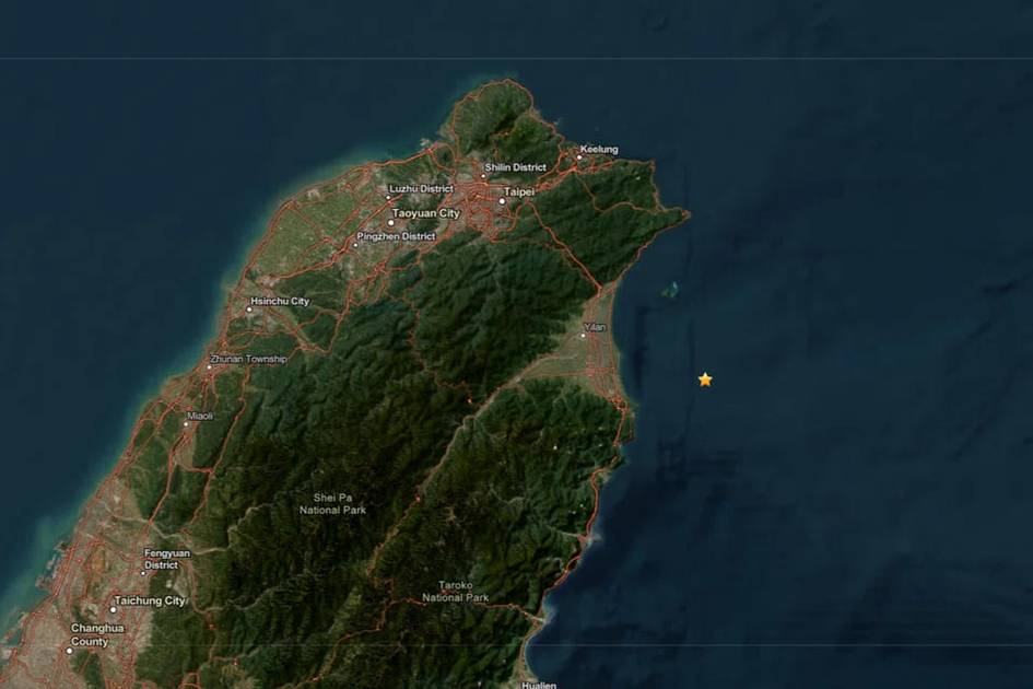 Tayvanda 7 balli zilzila kuzatildi (video)