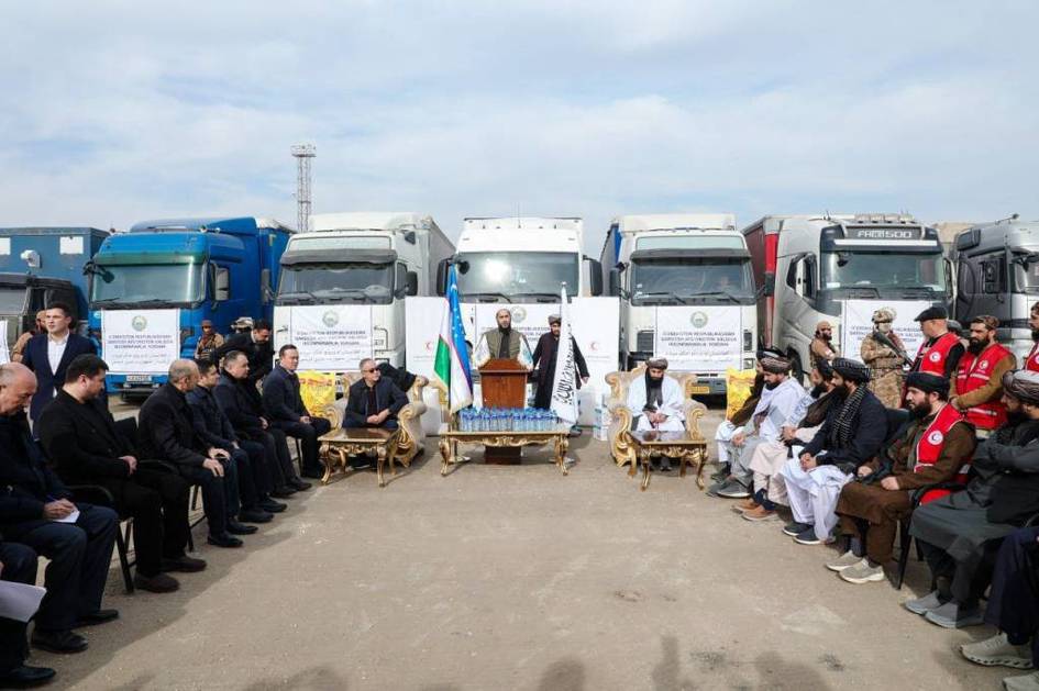 O‘zbekistondan Afg‘onistonga insonparvarlik yordami yetkazildi