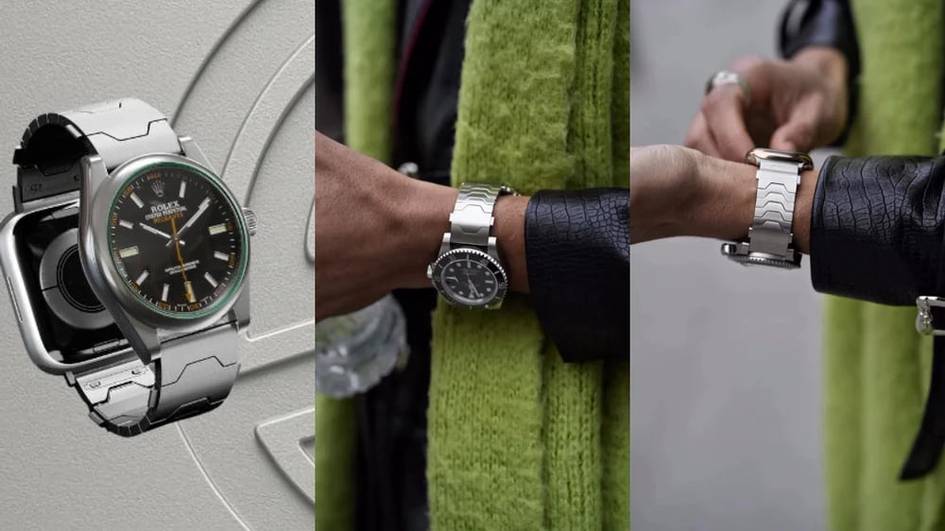 Францияда механик ва ақлли соатни бирлаштирувчи инновацион тасма тақдим этилди (фото)