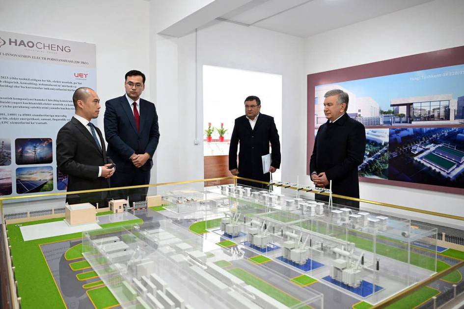 Oʻzbekistondagi birinchi yopiq turdagi nimstansiya Yangi Toshkentda ishga tushiriladi