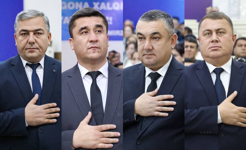 Surxondaryoning to‘rtta tumaniga yangi hokimlar tayinlandi