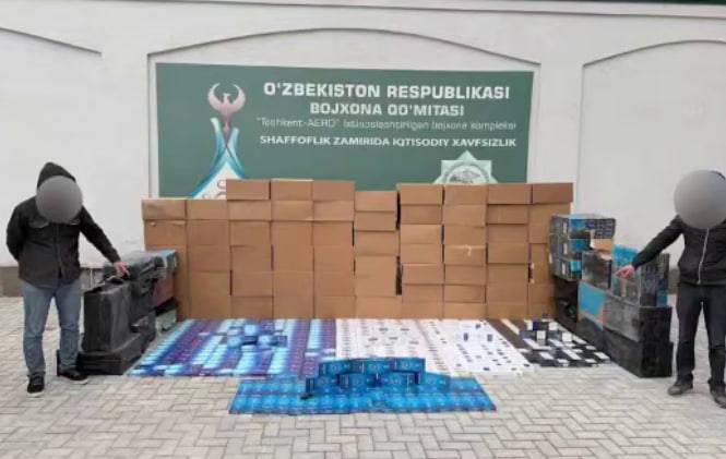 Toshkentda 1,3 mlrd soʻmlik noqonuniy tamaki mahsulotlari aniqlandi