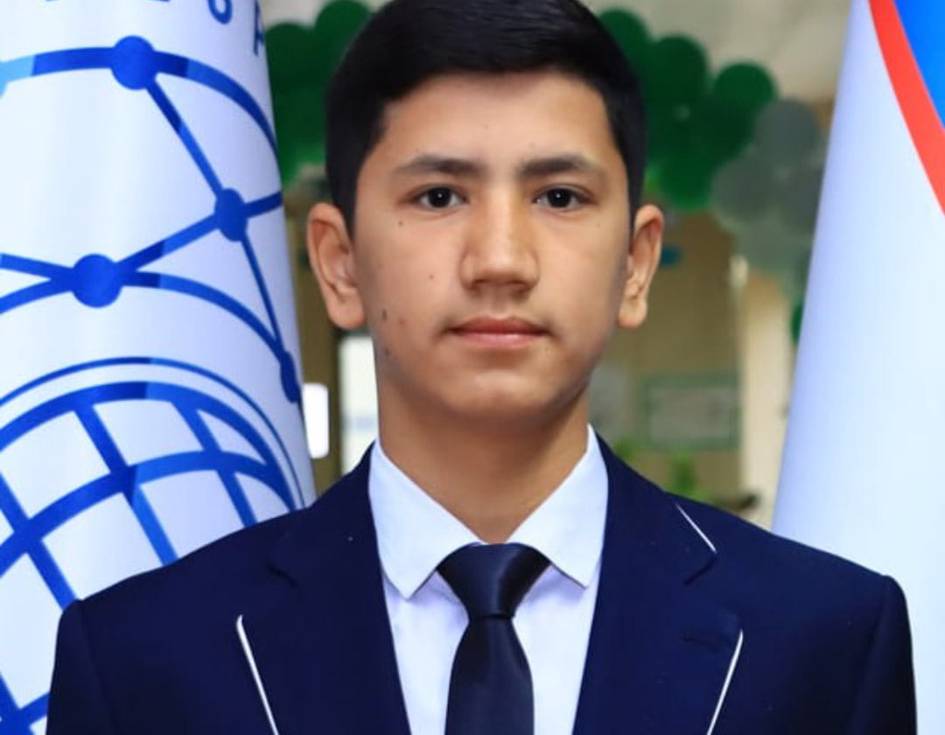 Фарғоналик бола дунёда СИ га ихтисослашган биринчи университетга тўлиқ грант асосида қабул қилинди