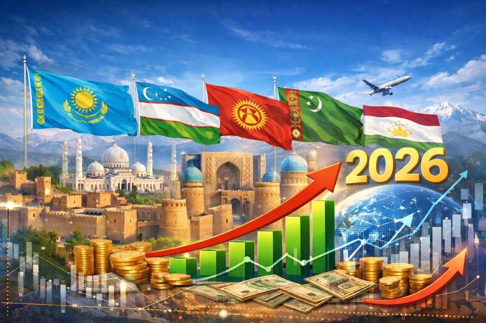 Марказий Осиё давлатлари 2026-йилда барқарор иқтисодий ўсишни сақлаб қолади — БМТ