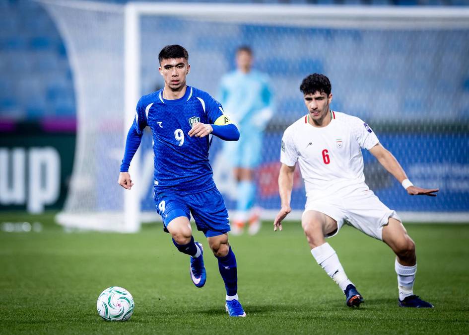 U-23 Osiyo Kubogi. O‘zbekiston Eron bilan durang o‘ynadi