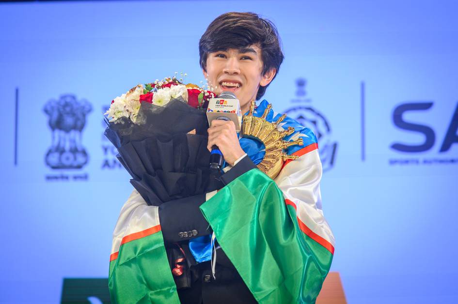 Uzbekistan Chess Federation names Javokhir Sindarov best player of 2025