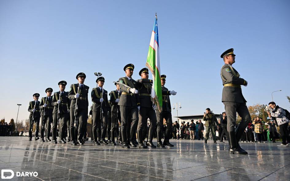 В Ташкенте состоится торжественний пеший парад воинских подразделений Вооруженных сил