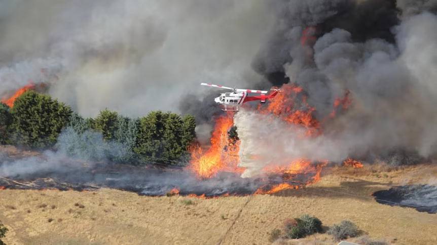 Havo haroratining keskin isishi sabab Avstraliyada yirik butazor yong‘inlari kelib chiqdi