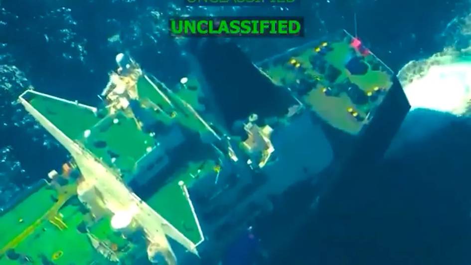 AQSH Venesuelaga tegishli yettinchi neft tankerini qo‘lga oldi (video)