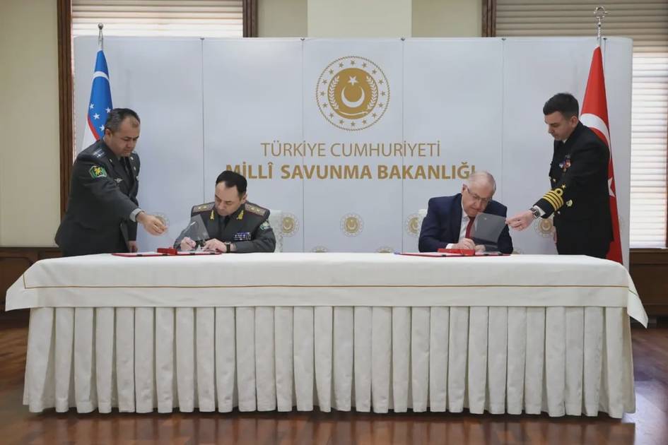 Uzbekistan and Turkiye sign military cooperation agreement for 2026