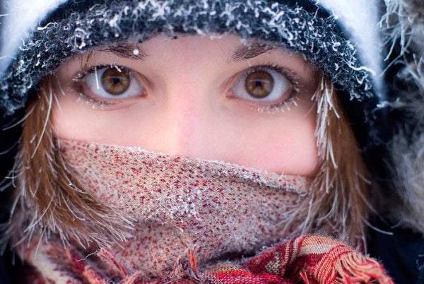 Совуқ об-ҳаво кўзларга қандай таъсир кўрсатади?