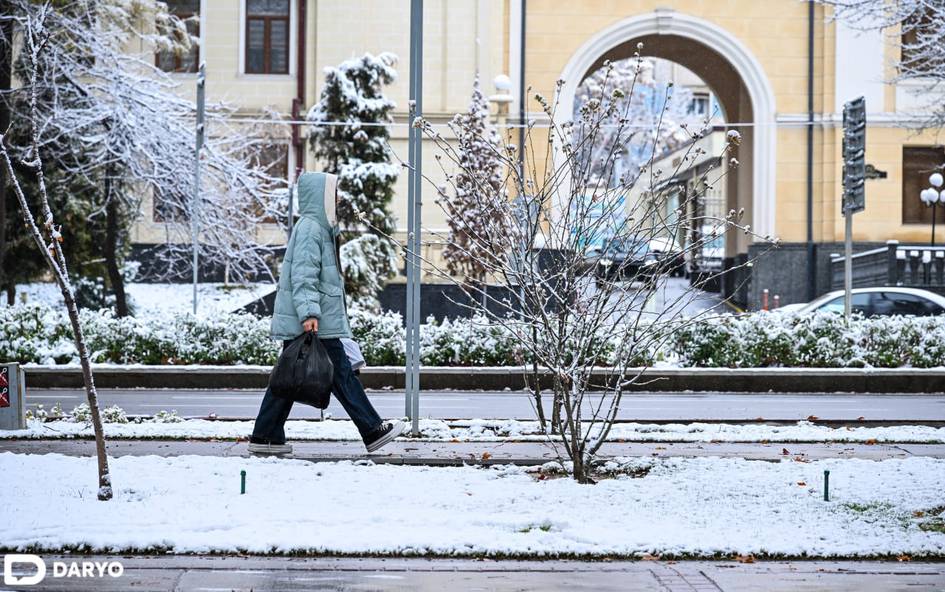 “O‘zgidromet” 23-yanvarda qor yog‘ishi kutilayotgan hududlarni e’lon qildi