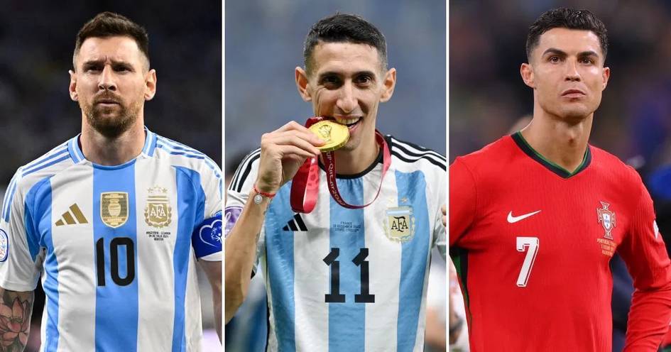 Di Mariya Krishtianu Ronaldu hamda Lionel Messi o‘rtasidagi farqni aytdi