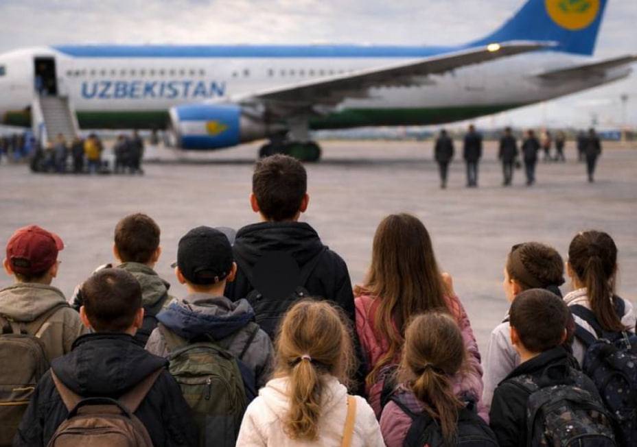 Rossiyada qarovsiz qolgan 14 nafar bola Oʻzbekistonga qaytarildi