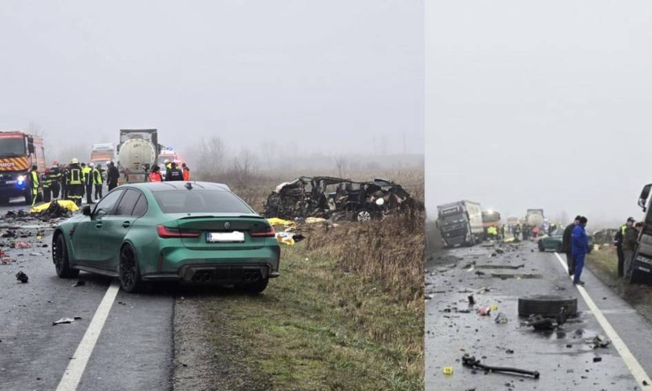 Руминияда “ПАОК” клуби мухлислари иштирокида дахшатли ЙТҲ содир бўлди (видео)