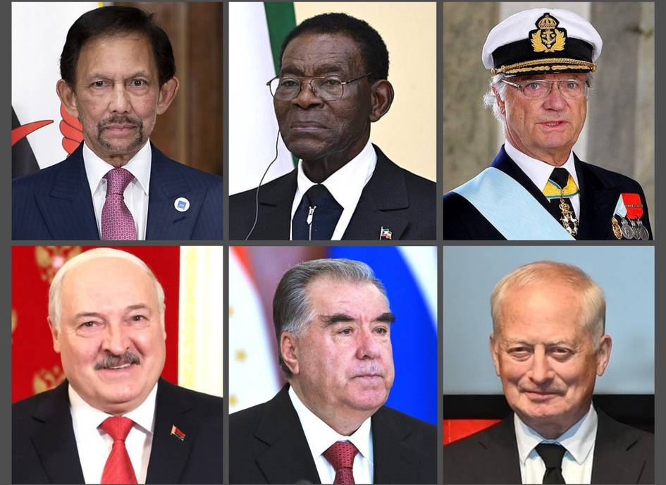 Қироллар, бош вазирлар, президентлар ва султон – кимлар узоқ вақтдан буён ҳокимият тепасида ўтирибди?