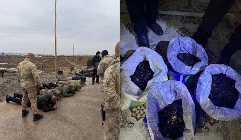 Навоийда қум ва бойитилган кўмирдан олтин ажратиб олиш билан шуғулланган шахслар қўлга олинди