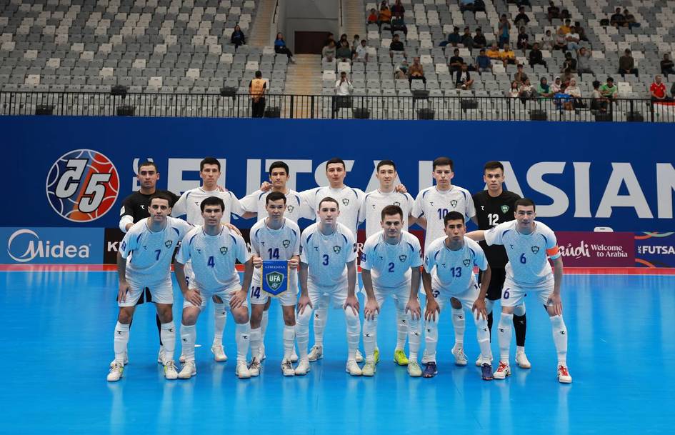 Futzal bo‘yicha Osiyo Kubogi. O‘zbekiston ilk turda Tojikiston bilan durang o‘ynadi