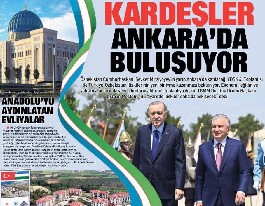 “Ilgari xayol bo‘lgan ko‘plab orzular ro‘yobga chiqishiga shubham yo‘q” — O‘zbekiston–Turkiya do‘stlik guruhi raisi ikki davlat munosabatlari haqida 