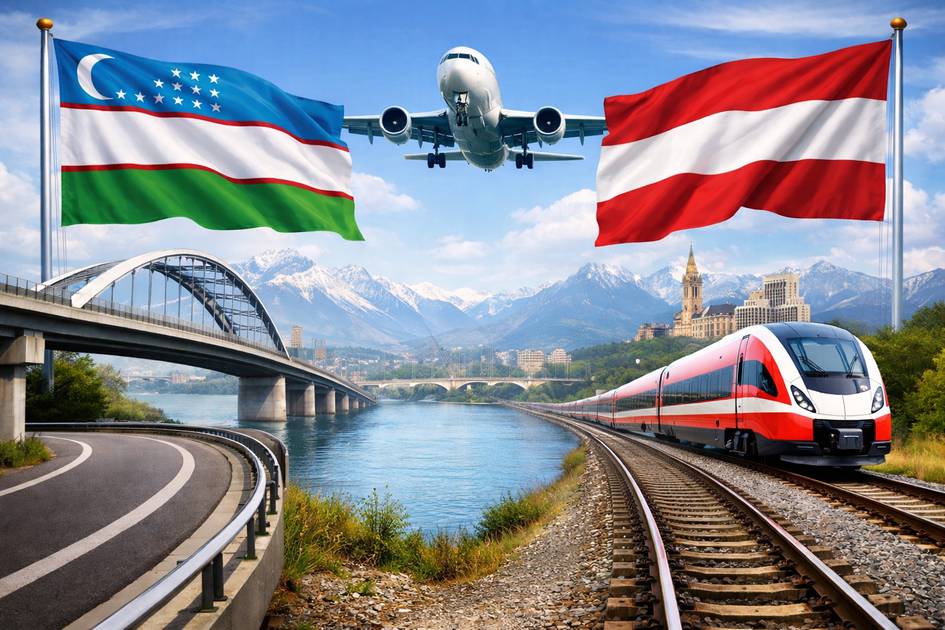 Строительство автомостов и прямые рейсы — Узбекистан и Австрия расширяют сотрудничество