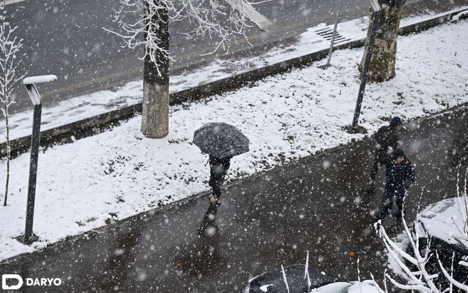 В Узбекистане во второй половине недели ожидаются дожди и снег