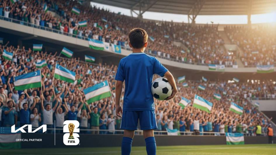 Катта футбол болаликдаги орзудан бошланади. Kia билан биргаликда – Футбол бўйича FIFA 2026™ жаҳон чемпионатига