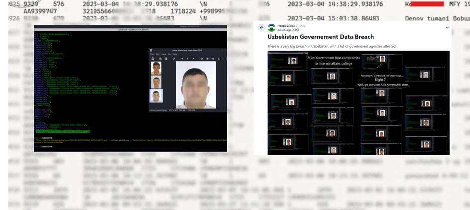 В сеть утекли персональные данные около 15 миллионов узбекистанцев