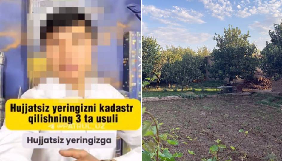 Ҳужжатсиз ер участкаларини расмийлаштириш бўйича тарқалган хабарларга изоҳ берилди