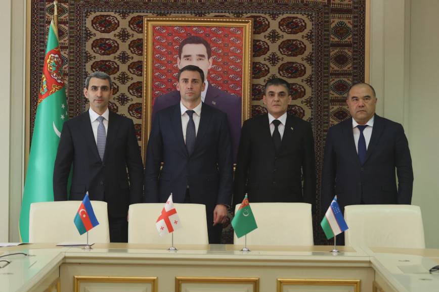 Uzbekistan, Azerbaijan, Turkmenistan and Georgia expand rail cooperation along Middle Corridor