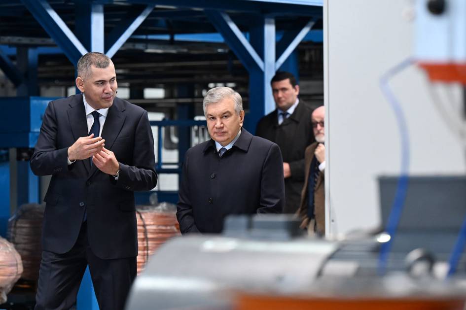 Президент 150 млн долларлик импорт ўрнини босиши кутилаётган корхона фаолияти билан танишди