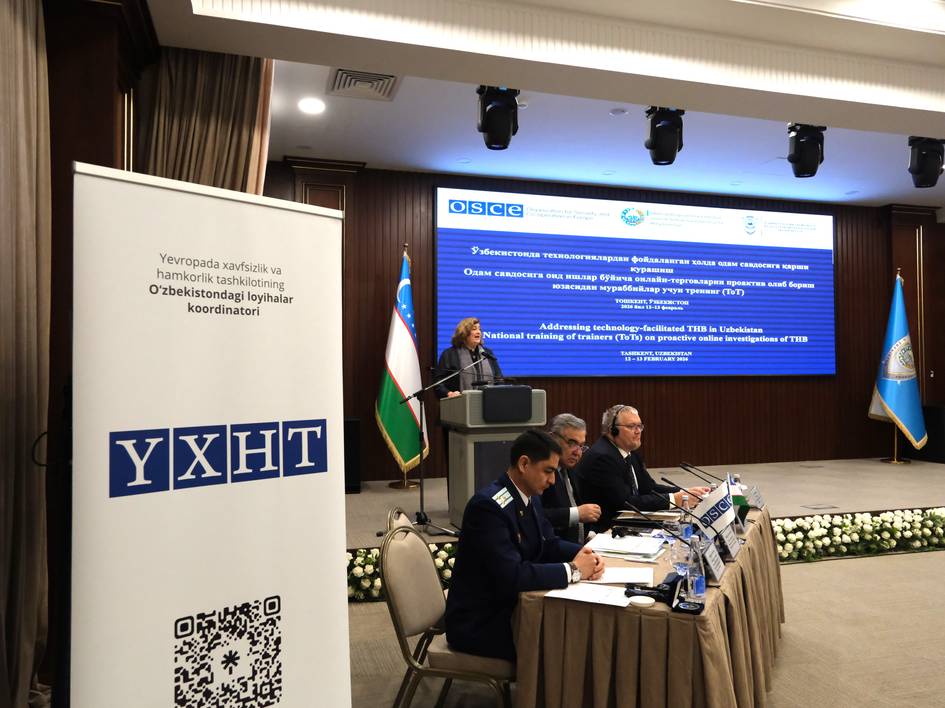 Uzbekistan enhances anti-trafficking measures with OSCE training on technology-driven exploitation