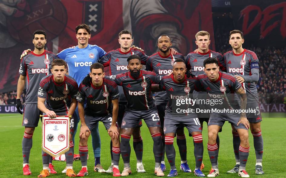 “Olimpiakos” futbolchilariga Gretsiya futboli tarixidagi eng katta mukofot puli va’da qilindi
