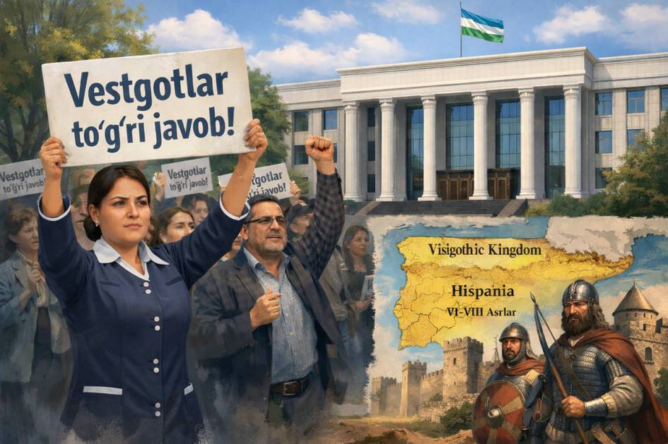 Ispaniyani kim bosib olgan — vestgotlarmi yo langobardlar? Bu masala Oʻzbekiston Prezidenti administratsiyasiga ham yetib bordi