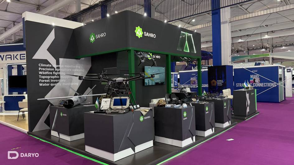Uzbekistan showcases drones and defense systems at World Defense Show 2026