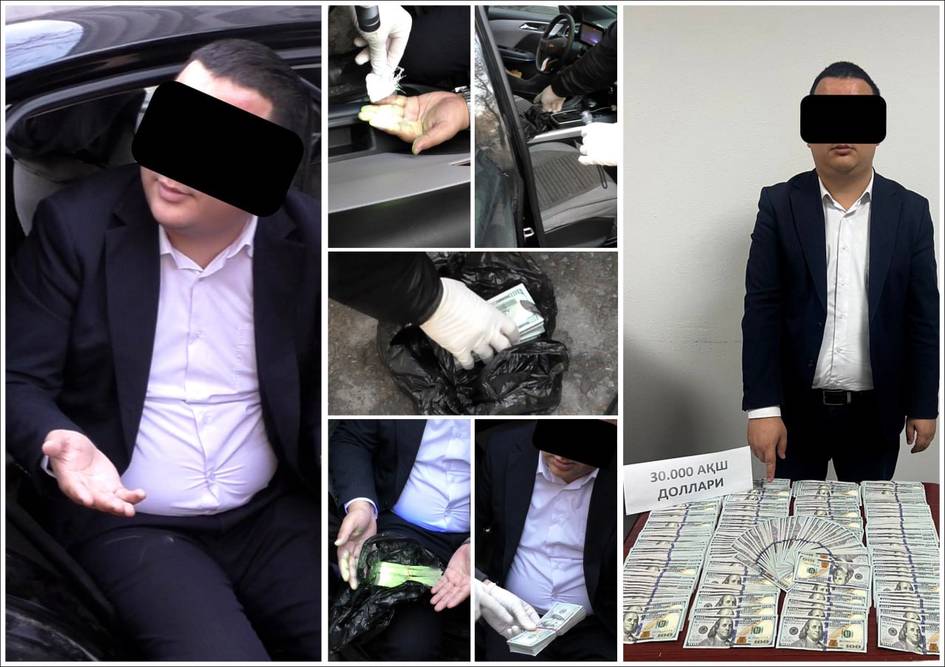 O‘zbekistondagi bank mansabdori 110 ming dollar talab qilgani ortidan qamoqqa olindi