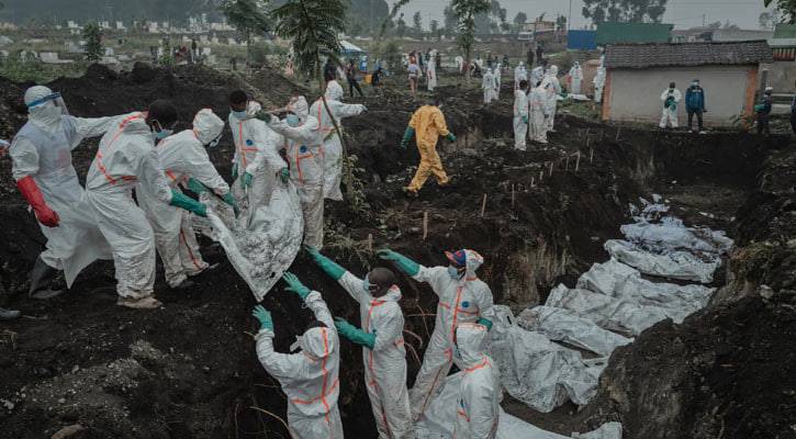 Конгода 171 нафар жасад бўлган оммавий қабрлар аниқланди