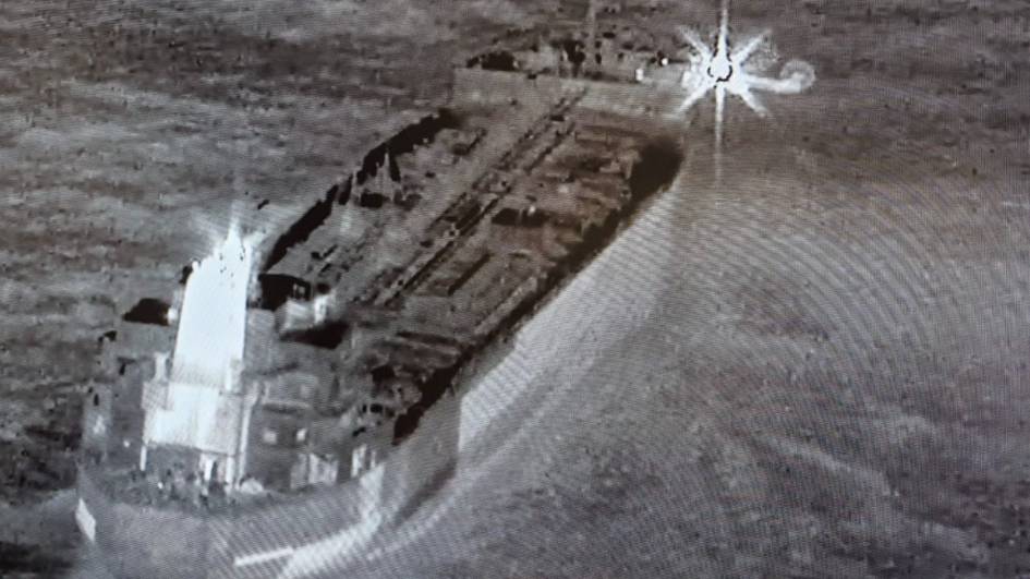 Бельгия Россиянинг “Соялар флоти”га тегишли нефть танкерни қўлга олди (видео)