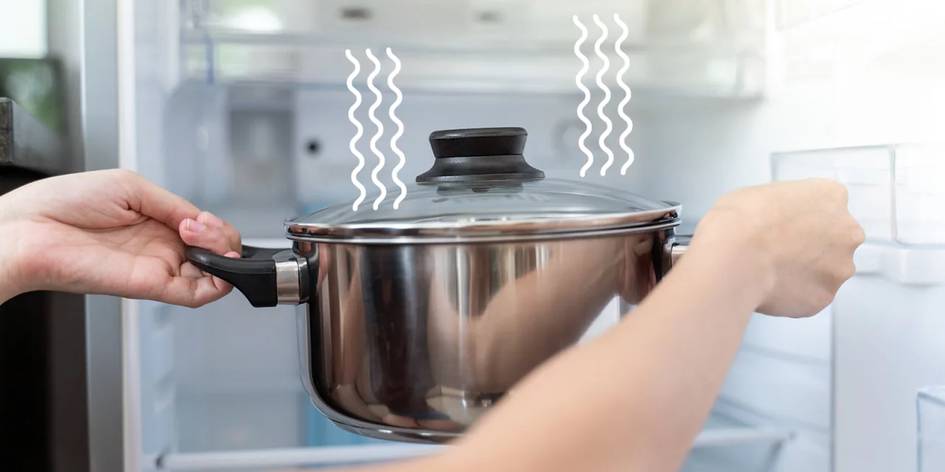 Нима учун музлаткичга иссиқ таомни қўйиб бўлмайди?