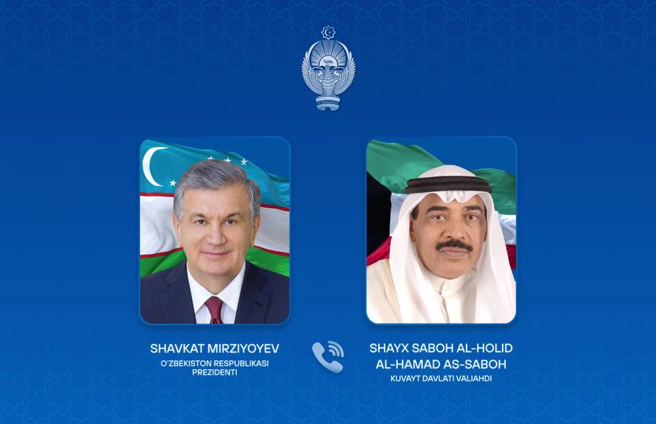 President Mirziyoyev expresses gratitude to Kuwait for assistance to Uzbekistan's citizens
