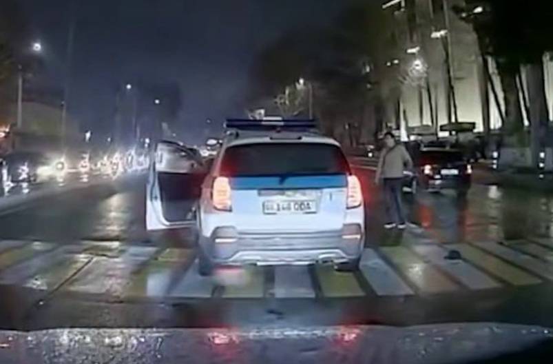 Тошкентда Captiva пиёдани уриб юборди