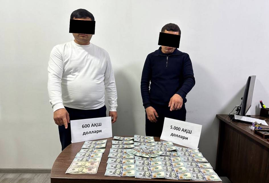 Toshkentda tuman hokimligi mansabdorlari pora bilan ushlandi