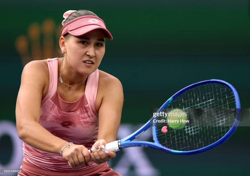 Теннис. Камилла Раҳимова Индиан-Уэллс турнири билан хайрлашди